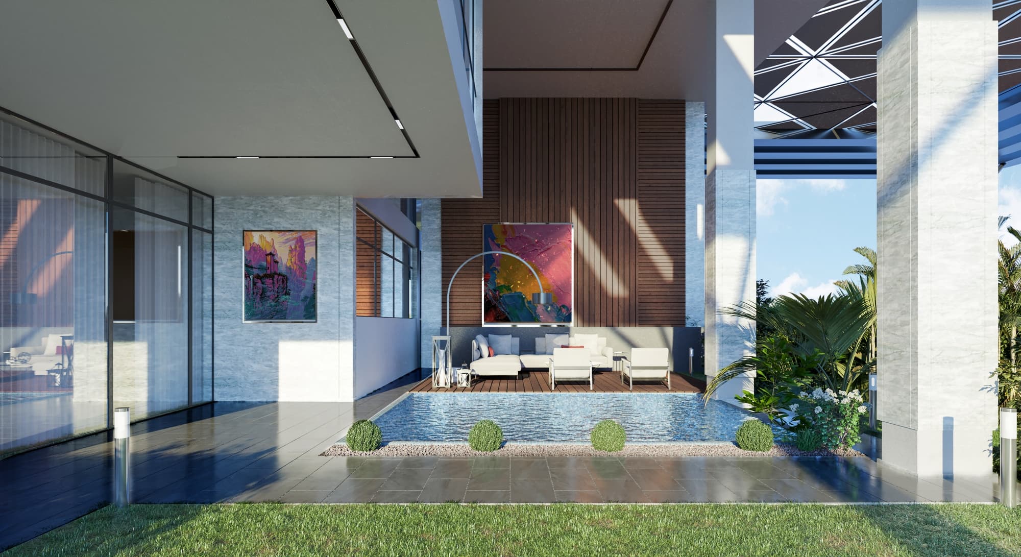 المطاعم في ووترفرونت الإسكندرية