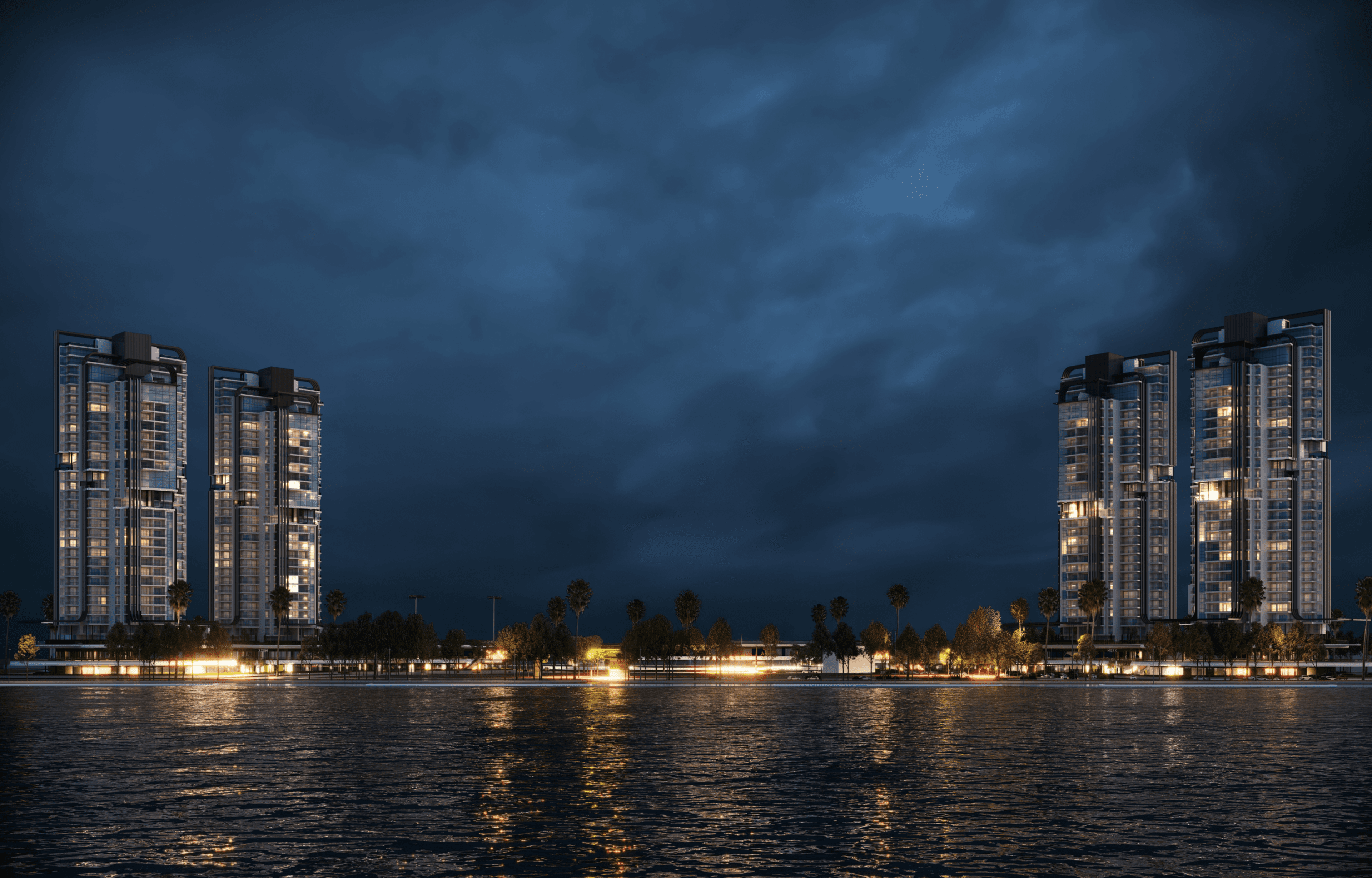 Waterfront Alexandria - Luxury Residential Towers in Sawary